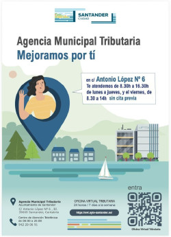 Santander refuerza la atenci&oacute;n al ciudadano de la Agencia Municipal Tributaria