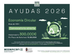 SODERCAN cierra el 10 de agosto la solicitud de ayudas para proyectos de I+D de econom&iacute;a circular