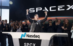 SpaceX se convierte en el valor m&aacute;s negociado en Espa&ntilde;a en su primera semana de cotizaci&oacute;n, seg&uacute;n FlatexDegiro