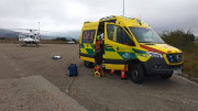  Sucesos.- Trasladan a un hombre de Reinosa al Hospital de Cruces por quemaduras en un accidente laboral