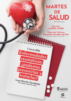 Torrelavega abre este martes el ciclo `Martes de Salud` con una charla sobre reumatolog&iacute;a