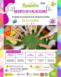 Torrelavega abre hoy la inscripci&oacute;n de `Abierto en Vacaciones Primavera`, con 80 plazas