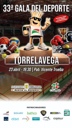 Torrelavega celebra su 33 Gala del Deporte, que reconocer&aacute; a clubes, entrenadores, entidades y patrocinadores