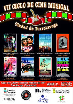Torrelavega celebrar&aacute; del 2 de noviembre al 28 de diciembre el VII Ciclo de Cine Musical que proyectar&aacute; ocho pel&iacute;culas