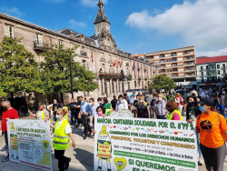 Torrelavega dona 5,5 toneladas de alimentos por la marcha del 0,77%