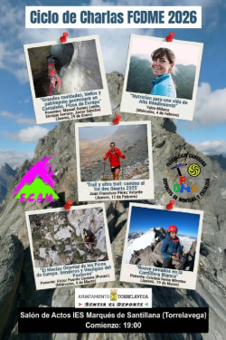 Torrelavega inicia este jueves un nuevo ciclo de charlas sobre monta&ntilde;a y escalada