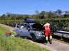  Tres heridos leves tras salirse un coche de la A-8 a la altura de Vald&aacute;liga