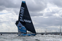 Una espectacular colisión envía dos barcos de vuelta a Kiel en el inicio de The Ocean Race Europe