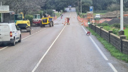 Una fuga de gas ha cortado la carretera de acceso a Noja