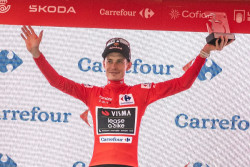 Vingegaard afronta su asalto al liderato en la segunda semana de La Vuelta, que llegará el jueves a Cantabria