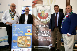 13 queserías de Cantabria participan en la VI Feria del Queso en la Plaza Pombo de Santander