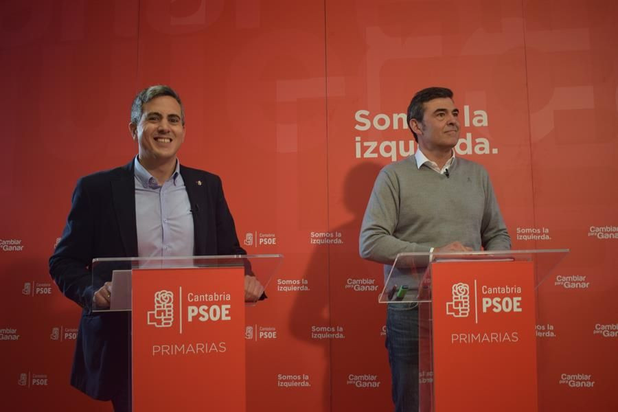 A pesar de las ‘flores’ que se lanzaron, Zuluaga y Cortés coinciden en construir un PSOE fuerte y unido