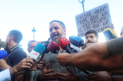 Abascal condena a Maduro y denuncia la "tibieza" y la "equidistancia" de las instituciones espa&ntilde;olas y europeas