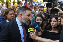 Abascal llama a la movilizaci&oacute;n contra Maduro y garantiza acompa&ntilde;ar a los venezolanos "desde ambos lados del Atl&aacute;ntico"