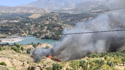 Activada la fase de emergencia nivel 1 por el incendio forestal de El Valle y enviado mensaje Es-Alert