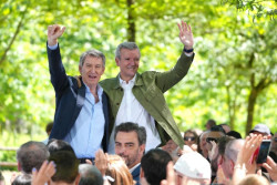 Alfonso Rueda reitera el apoyo del PPdeG a Feij&oacute;o y apunta: "Galicia te pedir&aacute; lo que t&uacute; sabes que Galicia necesita"