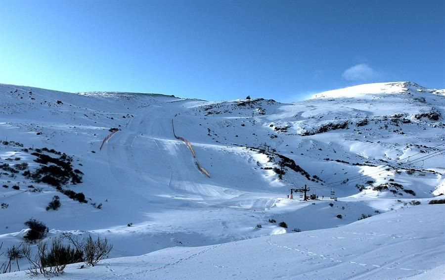 Alto Campoo abre el 86% de sus pistas en una jornada de máxima visibilidad