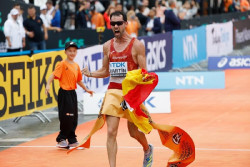 &Aacute;lvaro Mart&iacute;n, campe&oacute;n del mundo de 20 km marcha