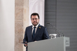 Aragon&egrave;s pide al independentismo apoyar a S&aacute;nchez para que est&eacute; convoque el  refer&eacute;ndum