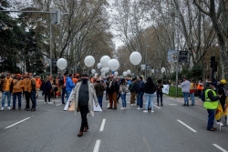Arranca la manifestaci&oacute;n del mundo rural en Madrid con m&aacute;s de 200.000  personas para exigir al Gobierno un futuro y soluciones