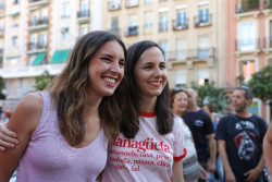 Arranca la manifestaci&oacute;n del Orgullo en Madrid con D&iacute;az y Ribera en la cabecera e Irene Montero en la carroza de Podemos