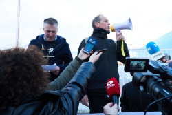 Aspla cumple 44 días de huelga con la producción parada y una nueva concentración