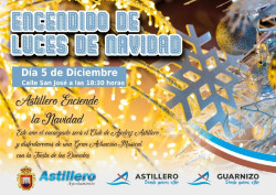 Astillero y Guarnizo inauguran esta tarde el alumbrado navideño