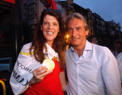 Beitia de oro y diamante