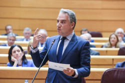 Bendodo exige a S&aacute;nchez que diga "qu&eacute; vuelo va a coger para reunirse con Puigdemont" y a Junts que "hable claro"