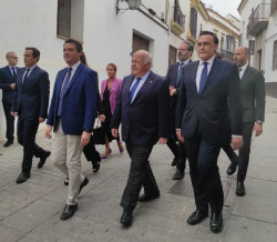 Bernal, Villamandos, Nieto y Aguirre alaban la figura de Antonio Gala, con cuyo legado se compromete la Junta