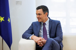  Bola&ntilde;os dice que Biden se reunir&aacute; con S&aacute;nchez el martes y no dice si ser&aacute; en el pasillo o en un sal&oacute;n 