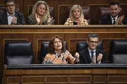 Bola&ntilde;os y Montero, en el foco de la oposici&oacute;n en el pr&oacute;ximo Pleno del Congreso ante la ausencia de S&aacute;nchez