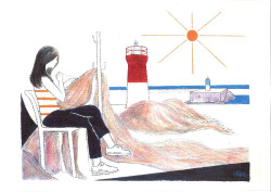 Buruaga felicita la Navidad con la obra `La Redera`, de Pedro Sobado, un homenaje a la mujer y al trabajo en el mar