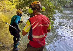 Buscan a un var&oacute;n de 70 a&ntilde;os desaparecido que estaba pescando en el Ebro en Valdeprado del R&iacute;o
