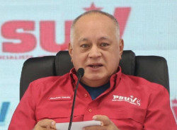 Cabello acusa a Rubio de ser un "payaso" con "&iacute;nfulas" y amenaza con "aniquilar" al que ataque Venezuela