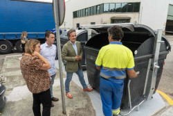 Camargo inicia la renovación de 90 contenedores en los polígonos tras casi tres décadas de uso