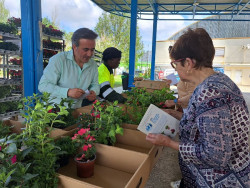 Camargo reparte más de 4.200 flores y plantas en la segunda fase de la campaña de repoblación forestal