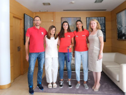 Cantabria felicita a Ana Vergara y Carolina Fern&aacute;ndez por su actuaci&oacute;n en el Europeo Sub-22 de v&oacute;ley playa