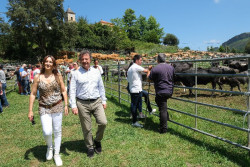 Cantabria muestra su apoyo al sector primario en la I Concentraci&oacute;n Ganadera de La Gandarilla