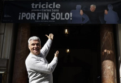 Carles Sans (Tricicle) se ríe de sí mismo en `¡Por fin solo!: "Ahora cuesta más reírse de según qué o quién"