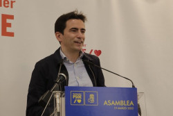 Casares, reelegido secretario general del PSOE con 209 votos el 94,6% de los votos