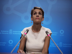 Chivite dice que su sentimiento es otro respecto a Cerd&aacute;n: "Me siento totalmente traicionada personal y pol&iacute;ticamente"