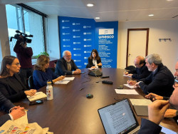 Clavijo resalta que Unesco y OCDE se comprometen con Canarias para abordar de forma "cient&iacute;fica y social" la migraci&oacute;n