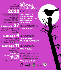 Comienzan en Astillero las actividades para conmemorar el D&iacute;a Mundial de las Aves