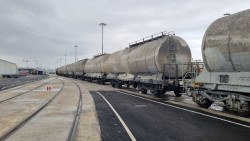 Concluye la renovación de la vía ferroviaria norte en el espigón central de Raos