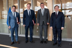 Concluye sin acuerdo la reuni&oacute;n en Bruselas con Albares y Cameron para poner fin al limbo de Gibraltar tras el Brexit