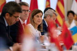 Conferencia.- Buruaga dice que S&aacute;nchez est&aacute; a "tapar esc&aacute;ndalos" tras una "r&eacute;plica exacta" de la cumbre en Santander
