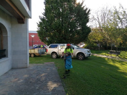 Contin&uacute;an los trabajos de mantenimiento y conservaci&oacute;n de las &aacute;reas ajardinadas por parte de la Brigada Municipal de Obras