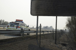 Cortada la N-525 en As Estivadas y la OU-533 en O Bolo debido a los incendios