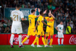 Cr&oacute;nica del Elche CF - FC Barcelona, 0-4